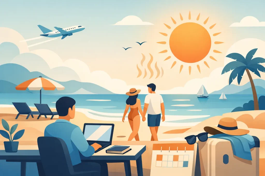 Scopri di più sull'articolo Agosto 2026: cosa aspettarsi tra ferie e caldo