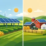 Agrivoltaico e agrisolare a confronto
