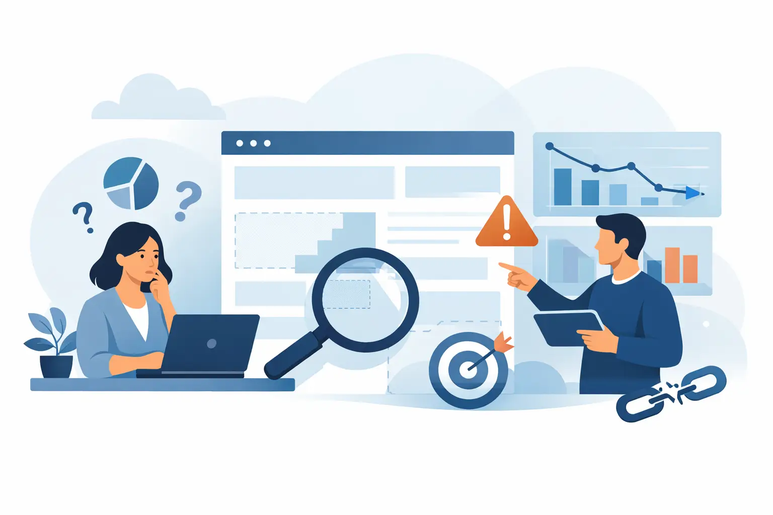 Analisi presenza web incompleta: i rimedi