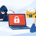 Esempio di attacco ransomware spiegato bene