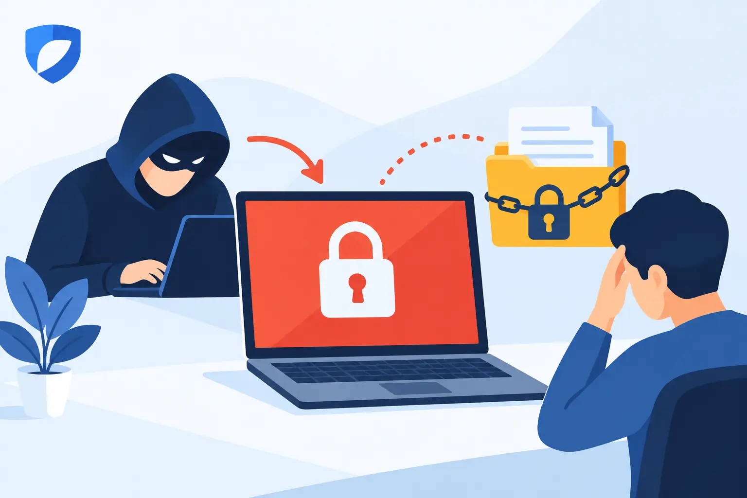 Esempio di attacco ransomware spiegato bene