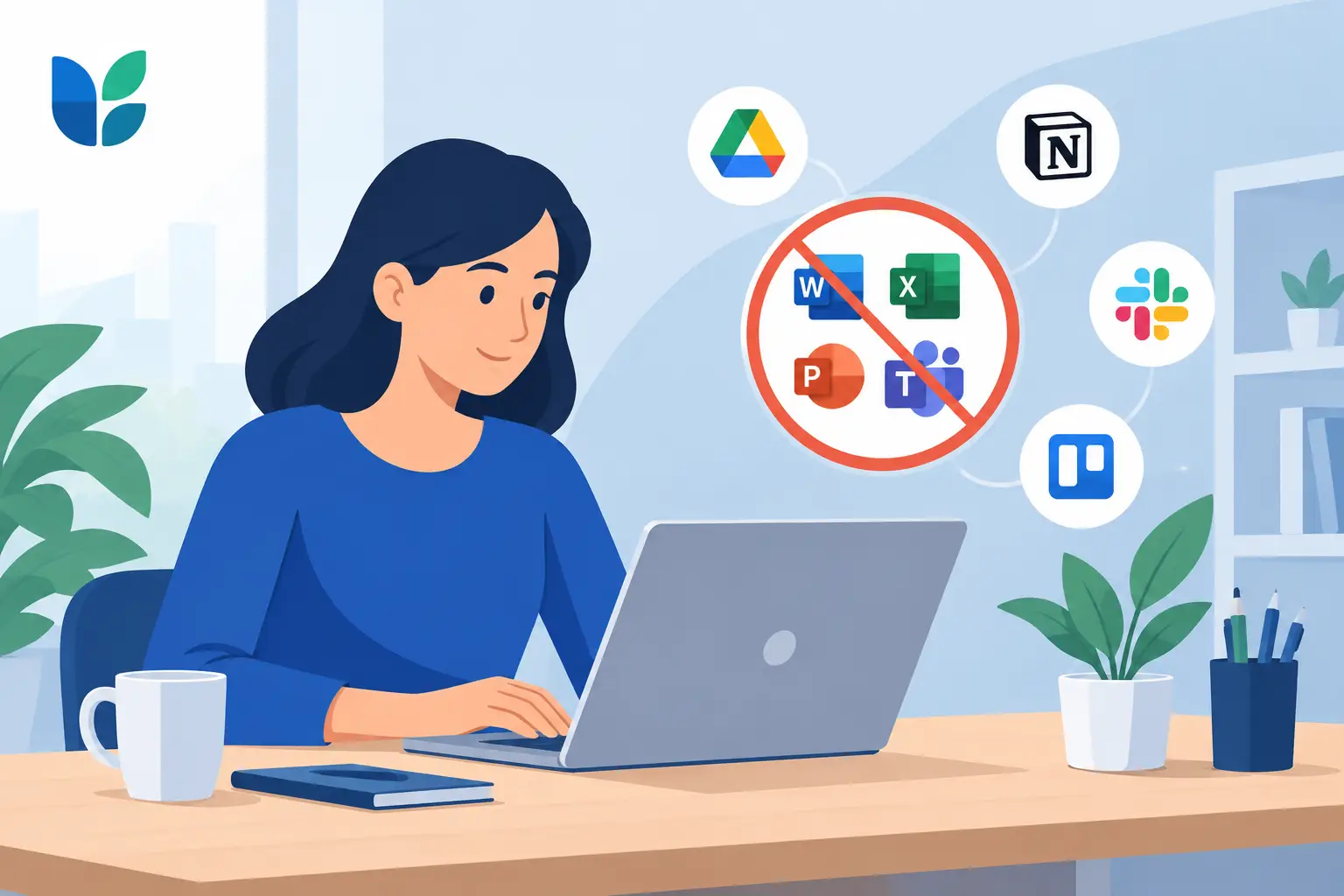 Essere produttivi senza Microsoft ogni giorno