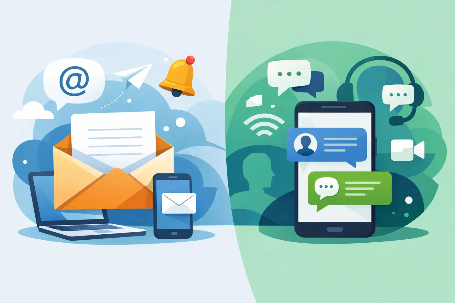Posta elettronica e messaggistica: differenze e consigli