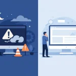 Sito offline vs sito vuoto: differenze utili